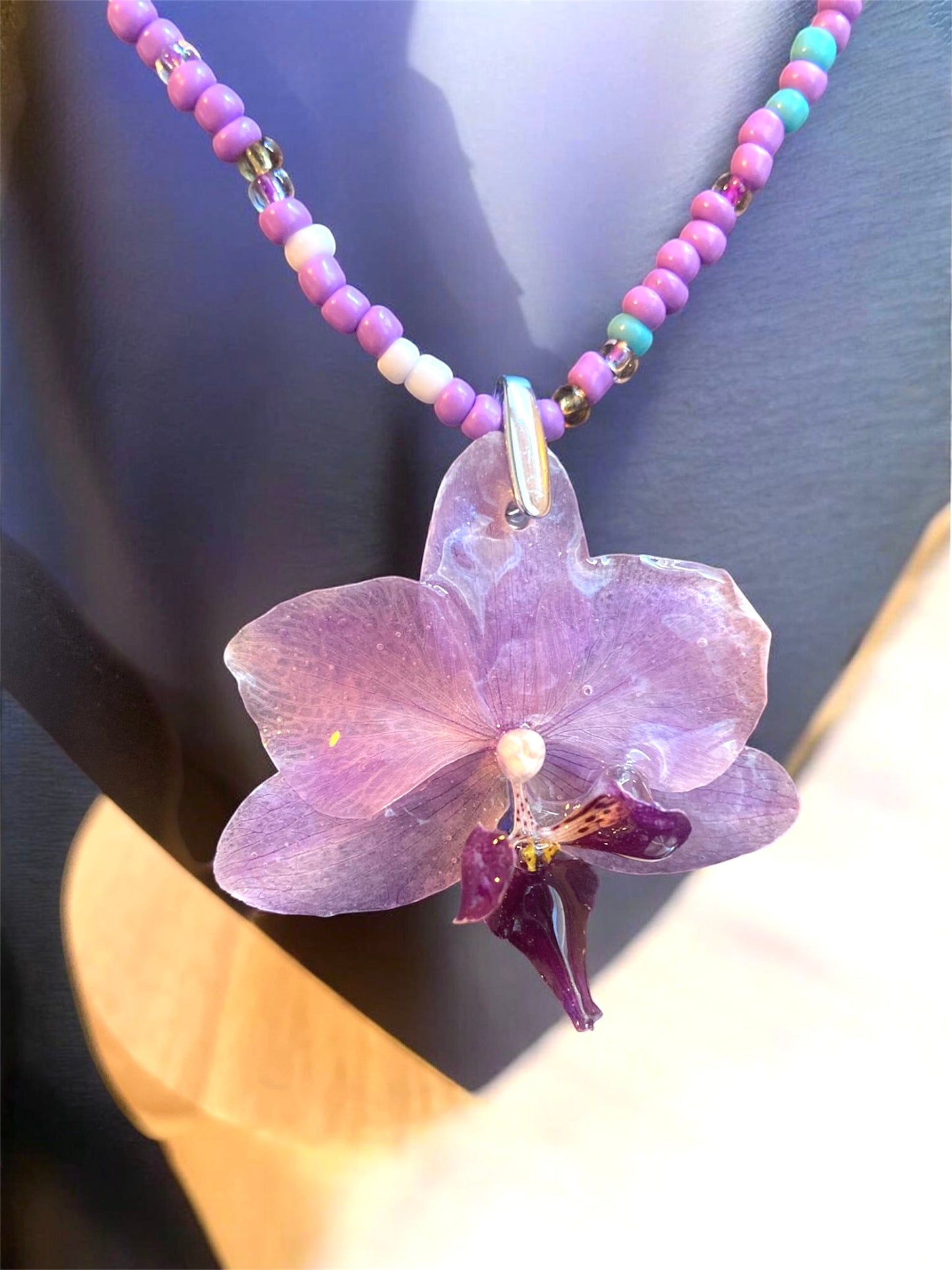 Collier perles NOCTEA